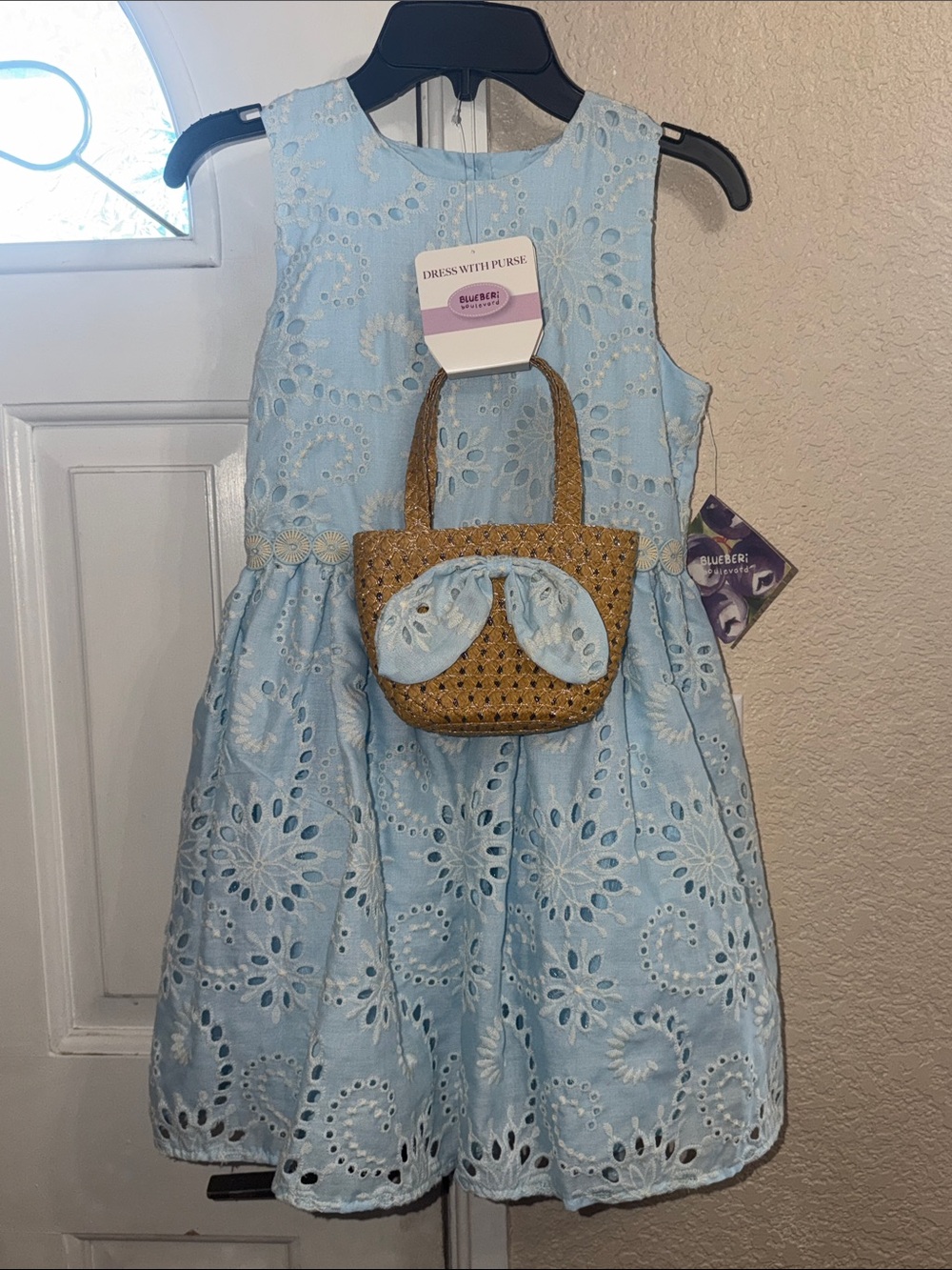 Girls size 8 Dress with Matching Purse - Collection 🆕 NWT